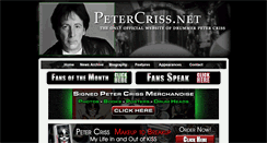 Desktop Screenshot of petercriss.net